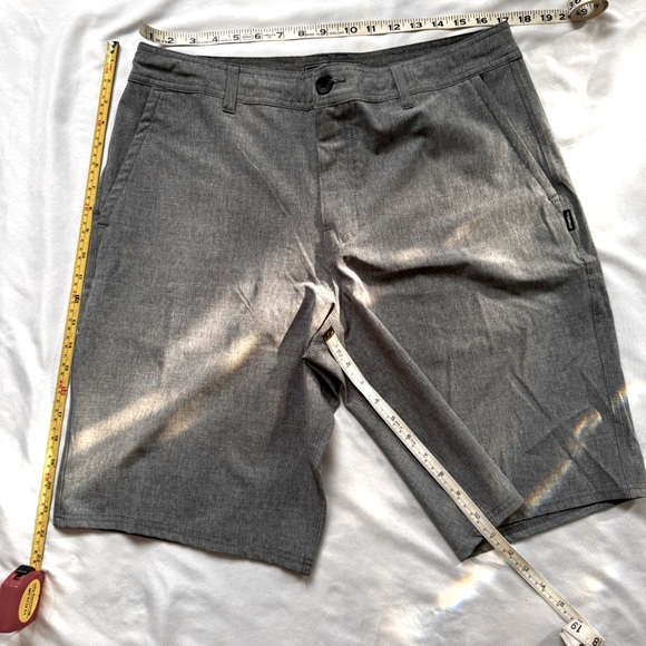 O’Neill Hybrid Hyperdry Shorts - Gray 34” - Picture 5 of 8